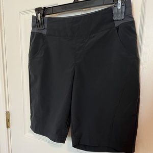 BCG Hiking or Golf Shorts Black Lightweight Moisture Wicking Material Size 6